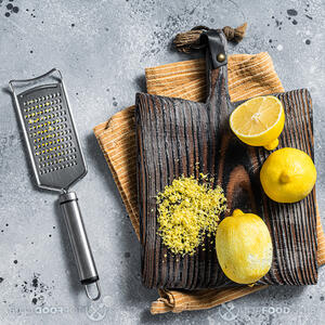 grate lemon zest 