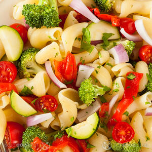 serve pasta salad