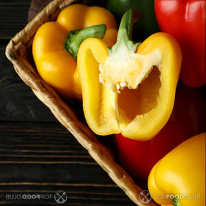 cut bell pepper