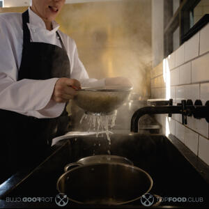 drain water from pasta