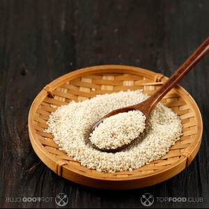sprinkle with sesame seeds