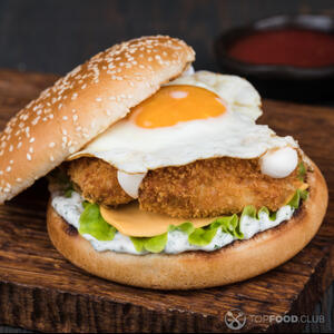 assemble cheeseburger