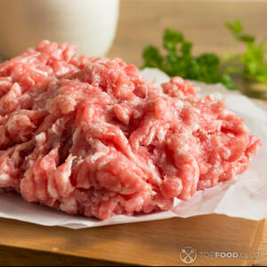 ground pork