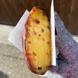 Grilled sweet potato