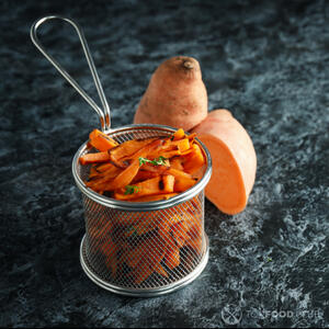 Fill Air Fryer with fries