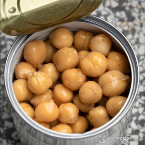open canned chickpeas