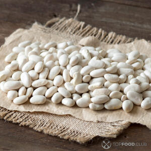 Rinse the white beans