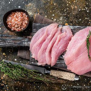 cut turkey fillet