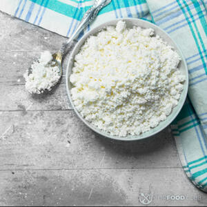 Mix cottage cheese