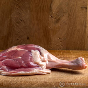 raw duck meat
