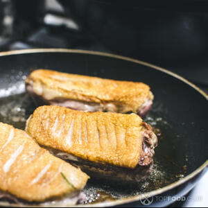 fried duck breast