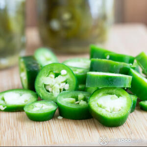 Cut jalapeno
