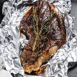 Wrap up filet with foil