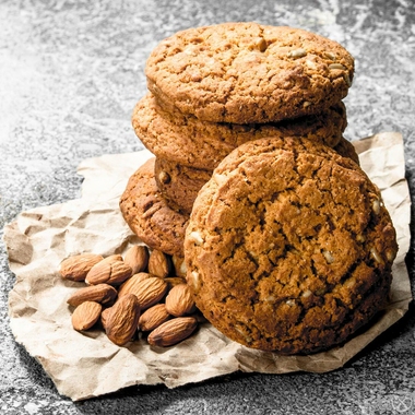 Vegan almond cookies