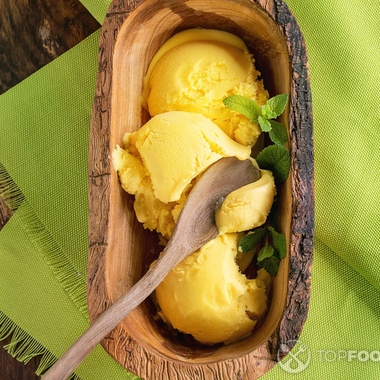 3-Ingredient Mango Sorbet