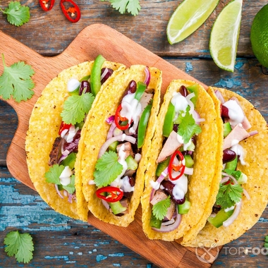 Grilled Fish Tacos with Chipotle-Lime Dressing