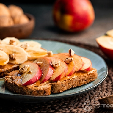 Apple & Honey Toast