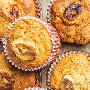 Gluten-Free Banana Walnut Chia Muffins