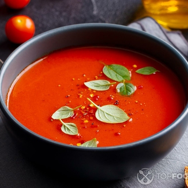 Cream of tomato soup