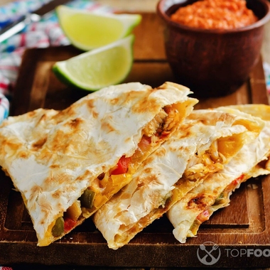 Baked Chicken Quesadillas