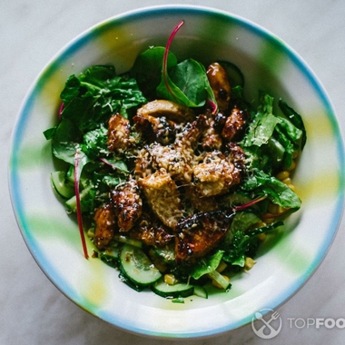 Chicken Teriyaki Sushi Bowl