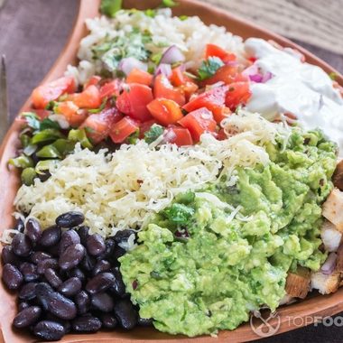 Chicken Fajita Burrito Bowl