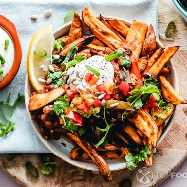 Steak Bites with Sweet Potatoes