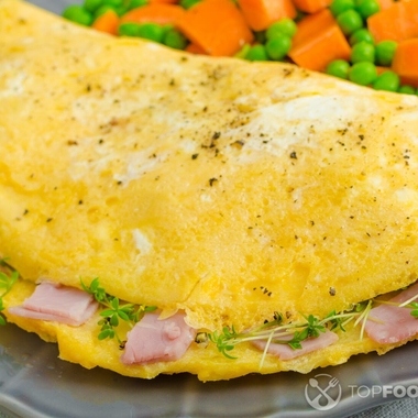 Bacon And Cheese Omelette