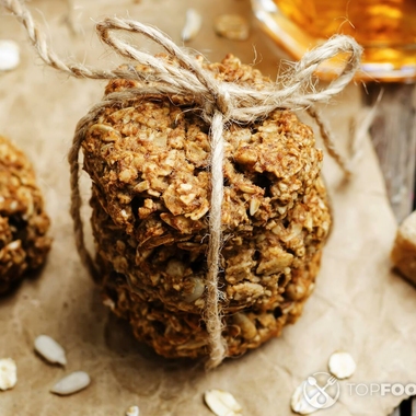 Banana oat cookies