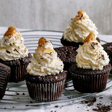 Chocolate-Zucchini Cupcakes