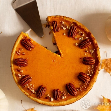 Vegan pumpkin pie