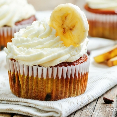 Apple Banana Cupcakes