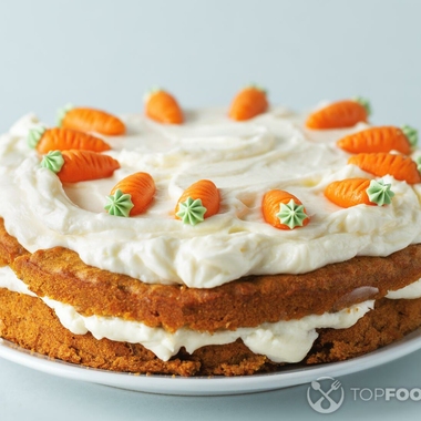 Classic vegan carrot cake