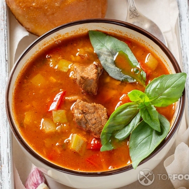 Hungarian beef stew