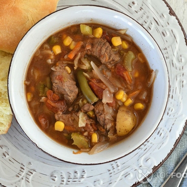 Ground Beef Vegetable Soup