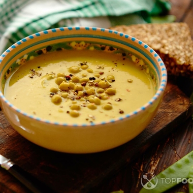 Yellow split pea soup