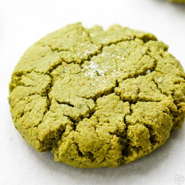 Matcha protein cookies