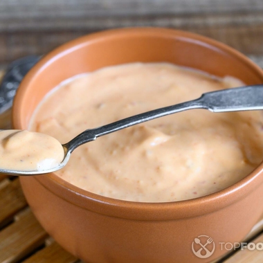 Russian caesar salad dressing with mustard