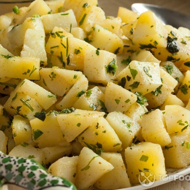 Garlic potato salad