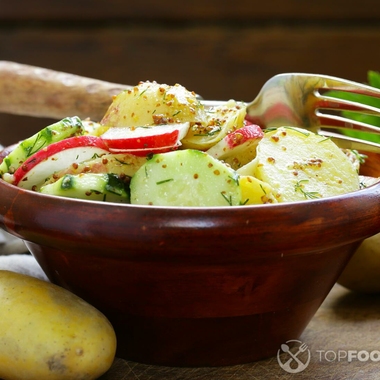 Mustard potato salad