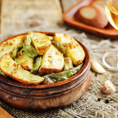 Green Beans & Sweet Potatoes With Tahini