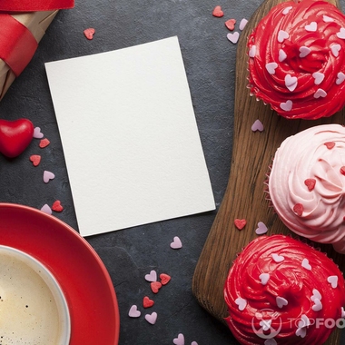 Valentine’s day cupcakes