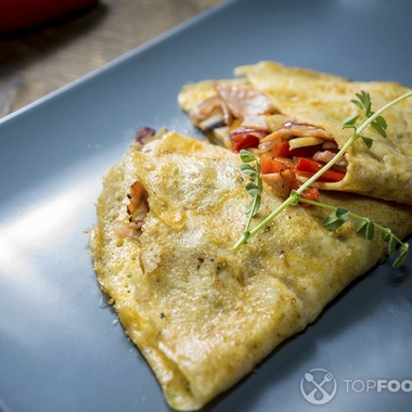 Ketosher Omelette with bacon