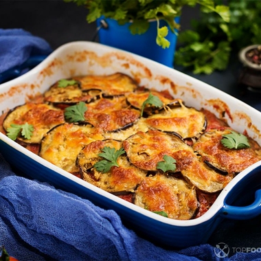 Casserole with Eggplants