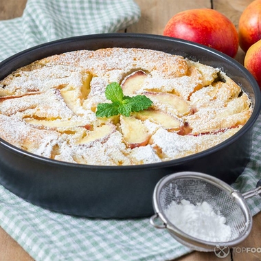 Casserole with Peaches