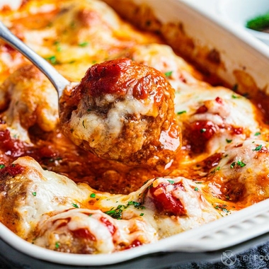 Casserole with Meatballs