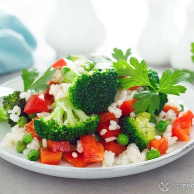 Broccoli Salad with Rice
