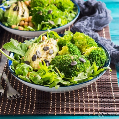 Broccoli Salad with Pumpkin Seeds