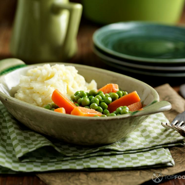 Mashed Potatoes with Vegetables