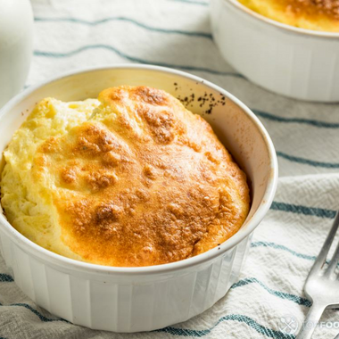 Potato Souffle With Cheese